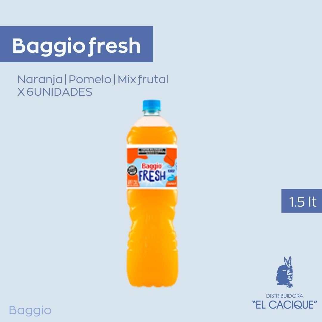 FRESH MIX FRUT 6 x 1.5 lt. BAGGIO