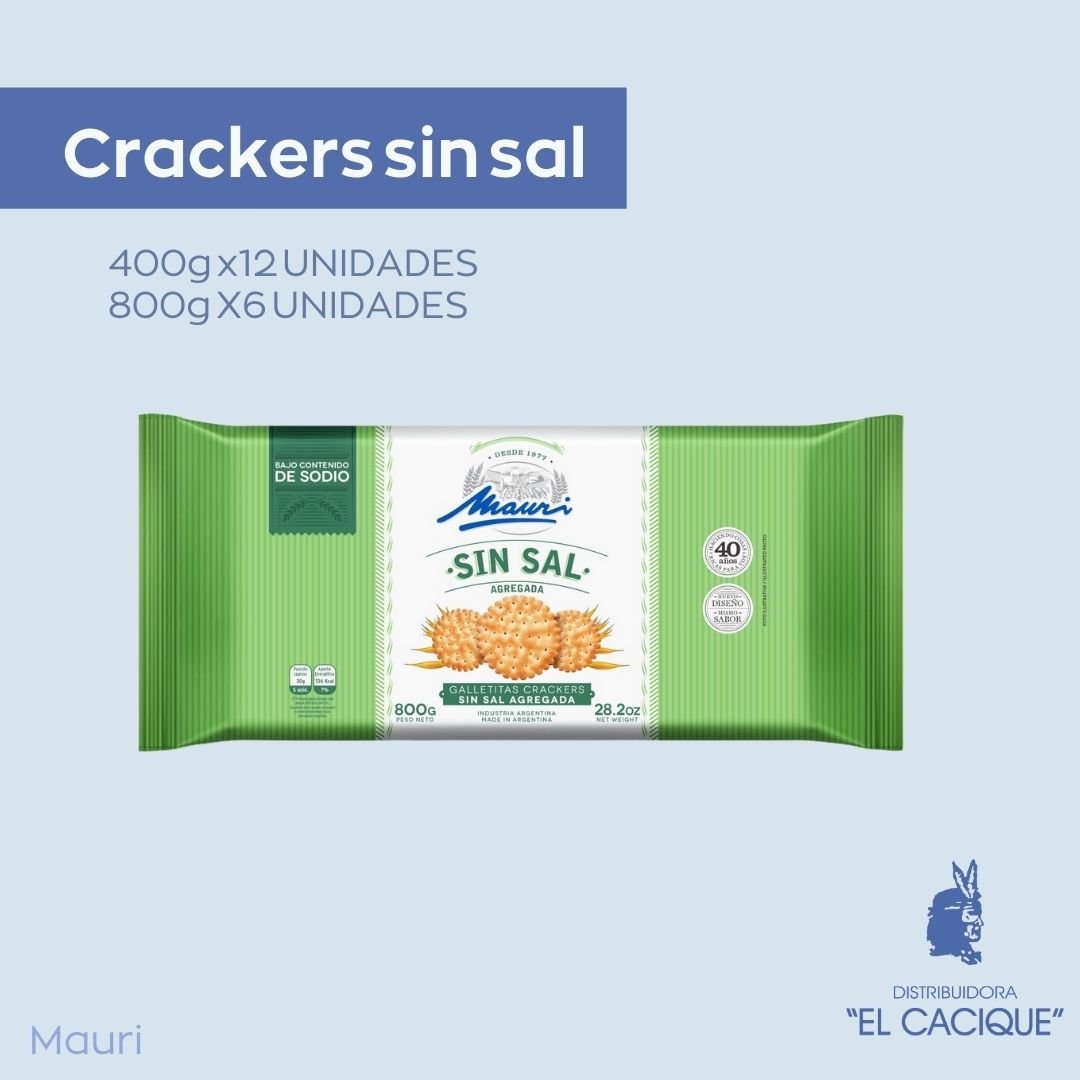 GALLET. SIN SAL 6 X 800 GRS. MAURI