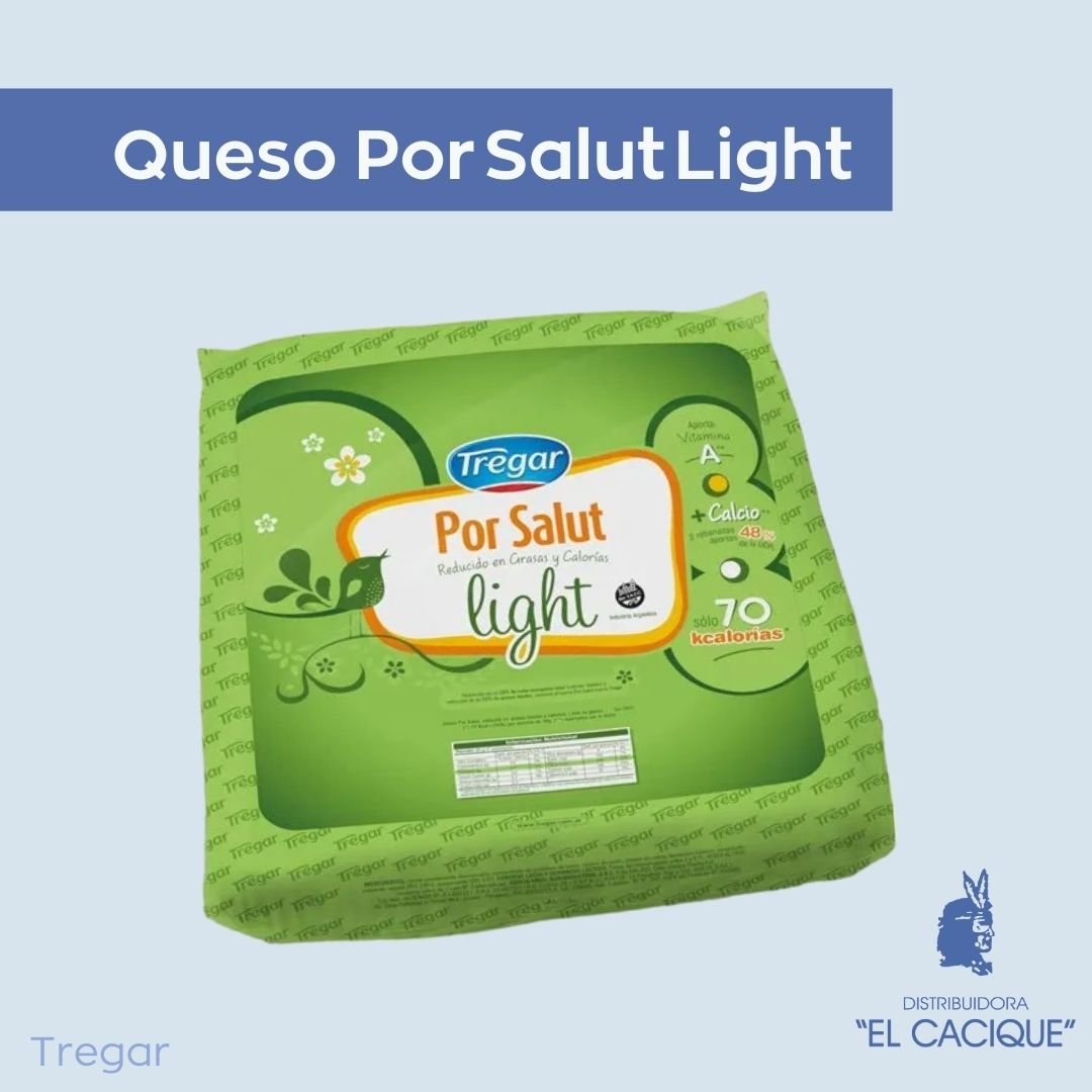 QUESO POR SALUT LIGHT TREGAR.