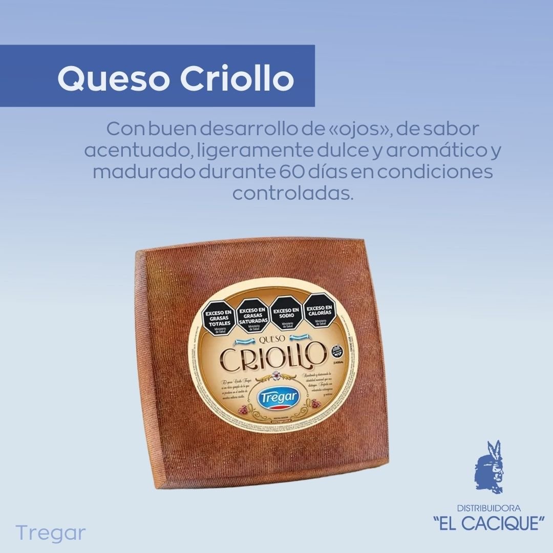 QUESO CRIOLLO X 2 HORMAS TREGAR