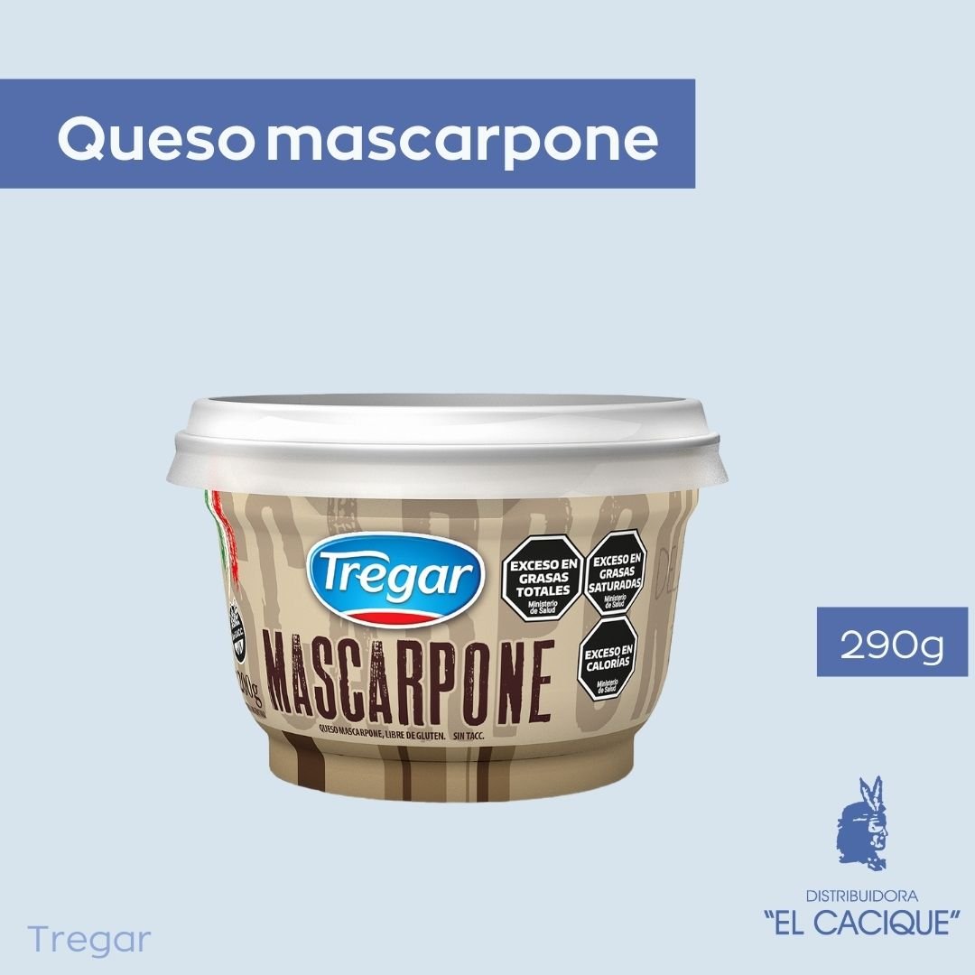 QUESO MASCARPONE 12 X 200 GRS. TREGAR