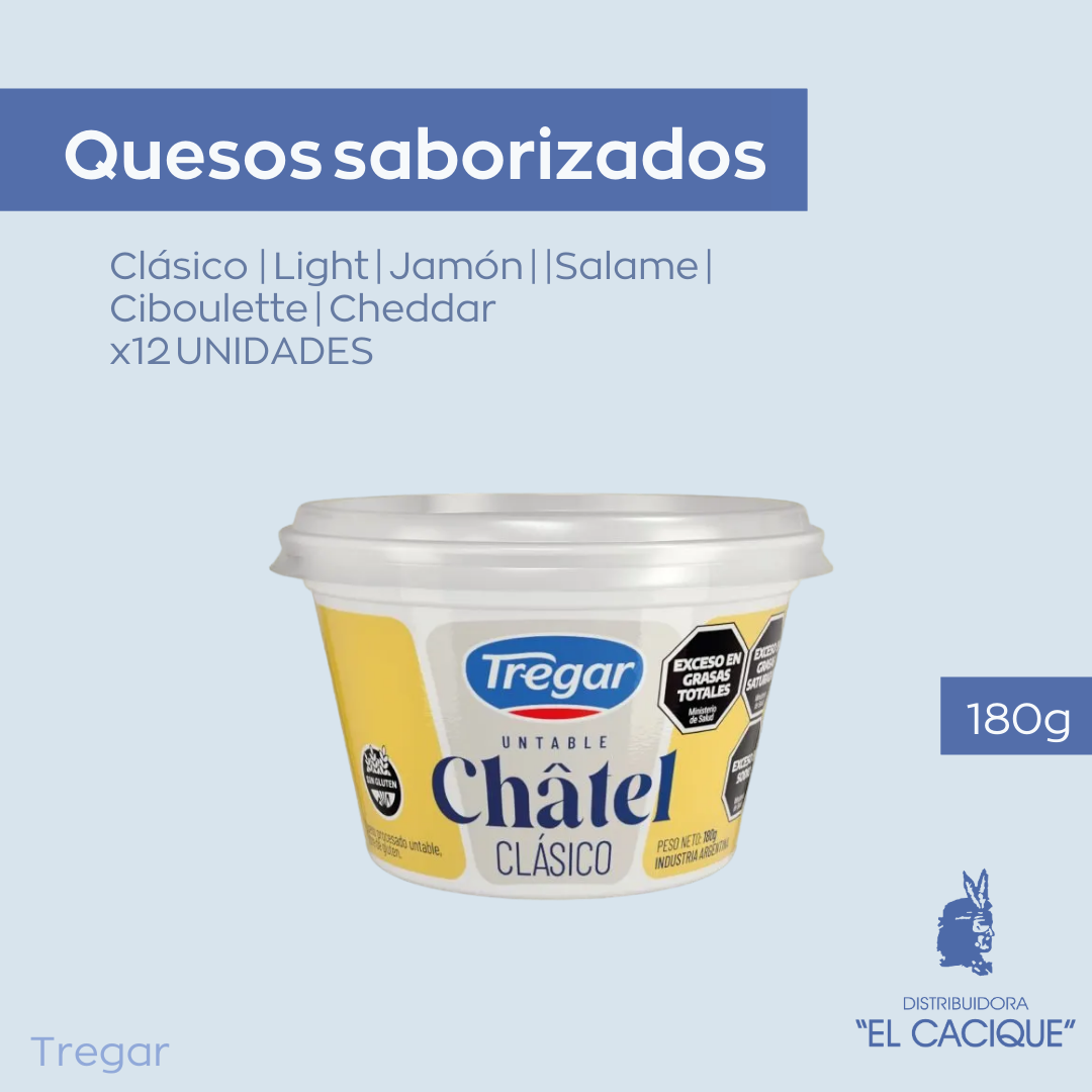 CHATEL LIGHT X 200 GRS. TREGAR